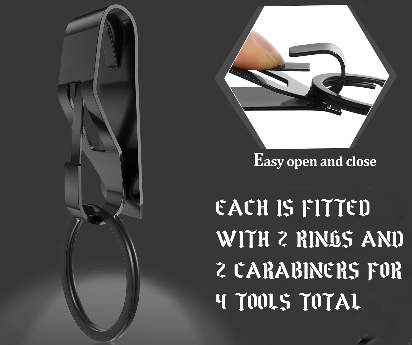 Belt Keepers / Tool Keepers -- belt attachments to keep your toys close at hand, like a Bat Dom/me!