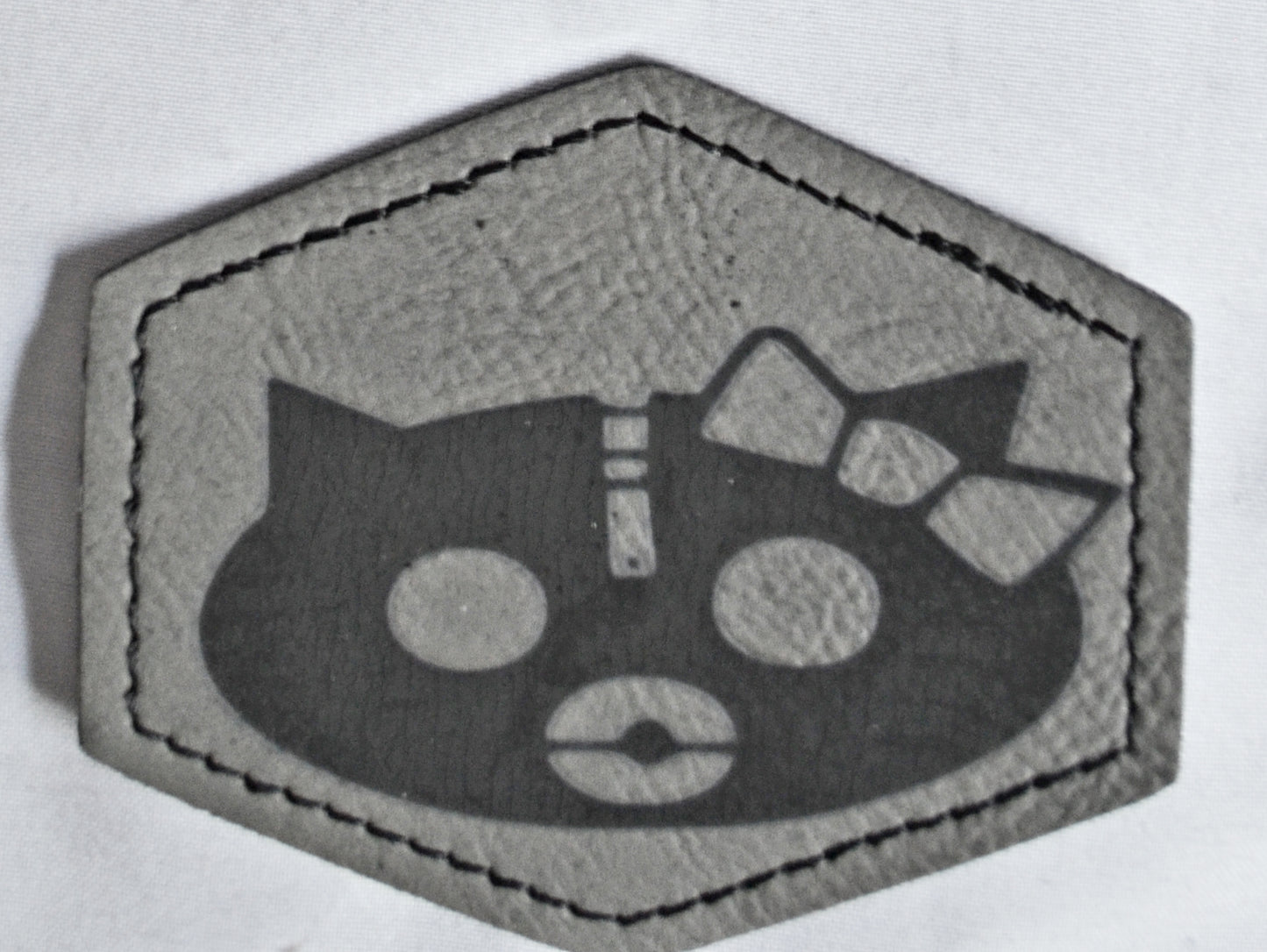 Leather Patches - Hello Kinky! Baby Girl and Naughty Girl Patches!