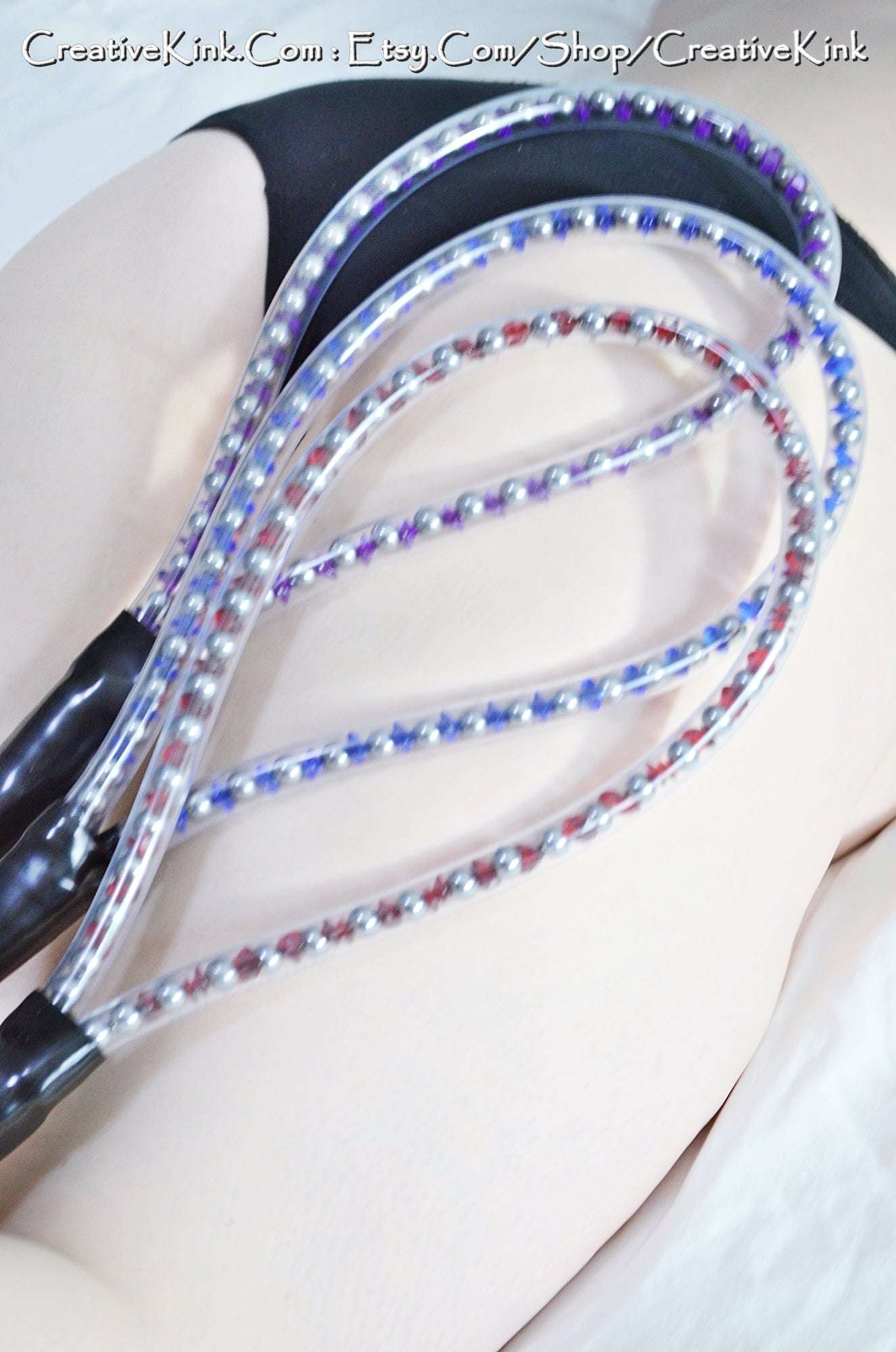 Flexi Paddle - Steel Beaded Ass Beater - BDSM Spanking Tool