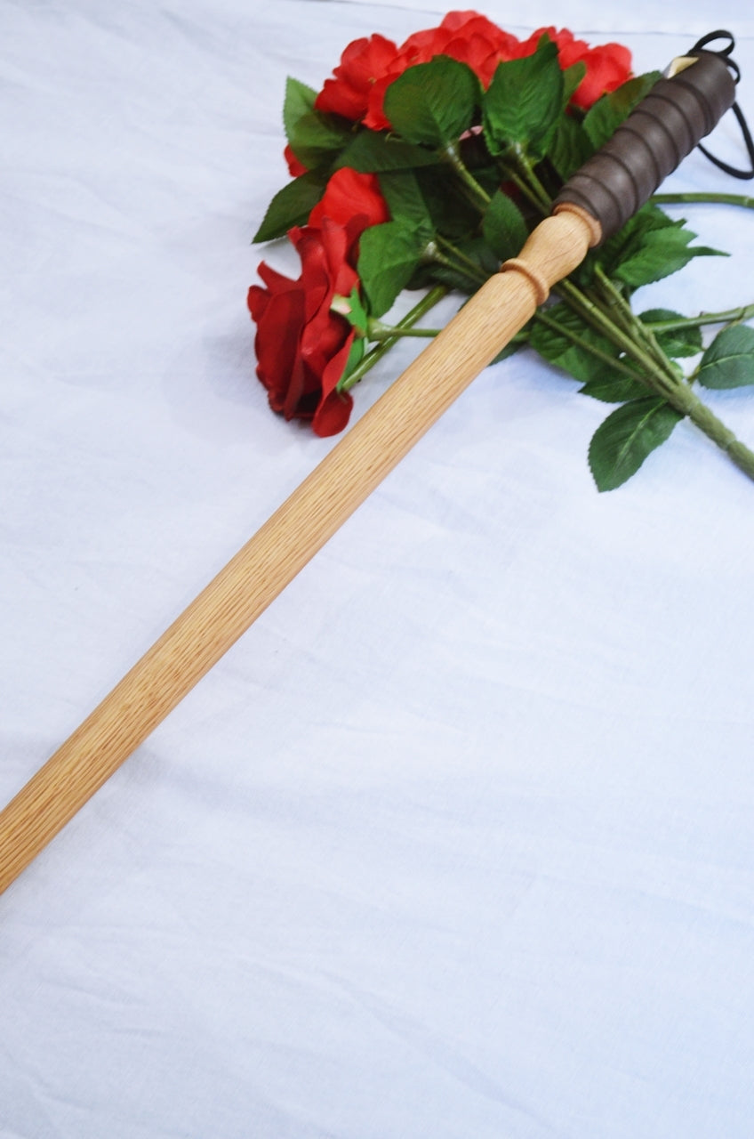 Thick Vicious Caning Tools - Inch and a half, hand made and waxed!