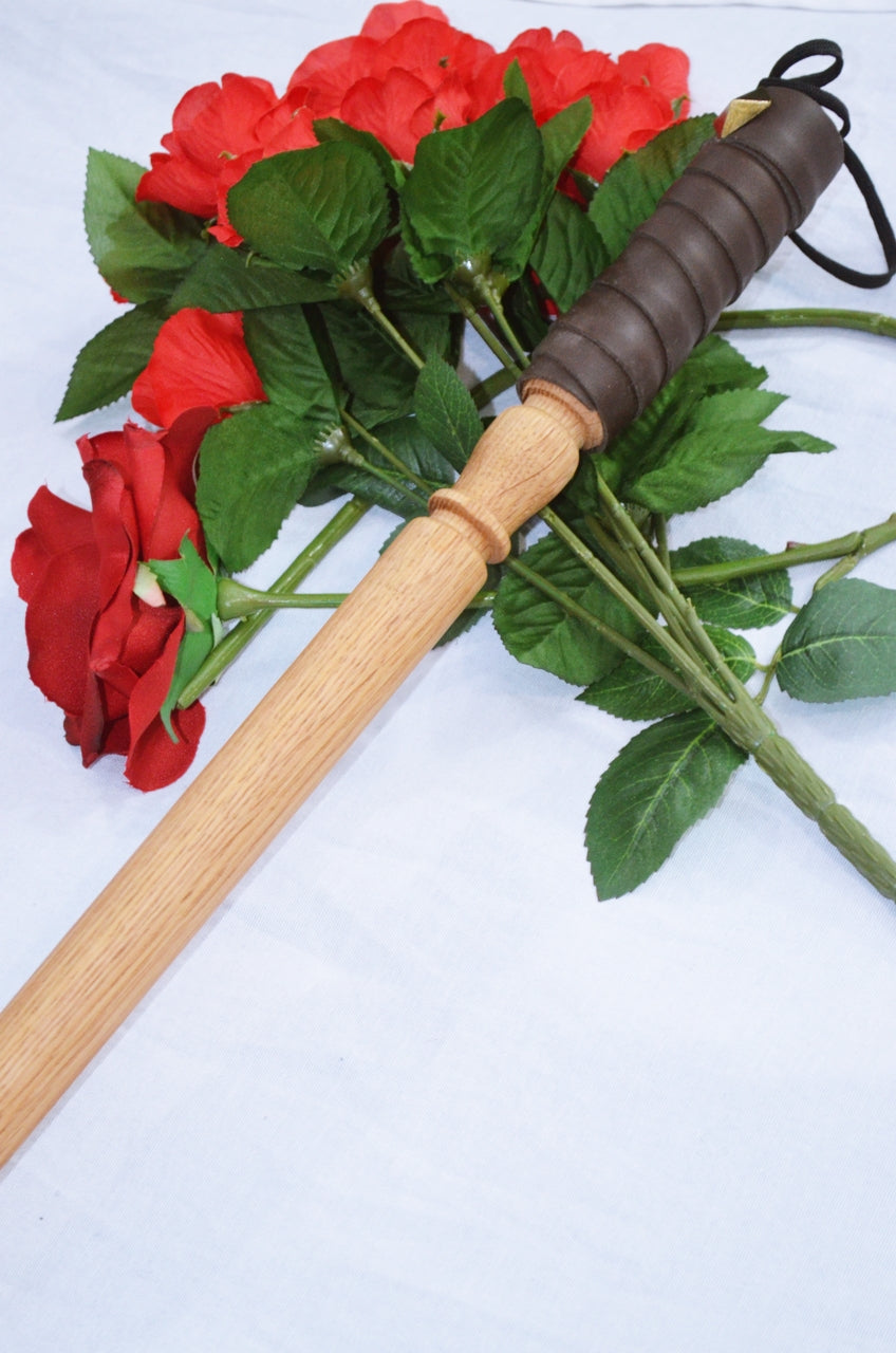 Thick Vicious Caning Tools - Inch and a half, hand made and waxed!