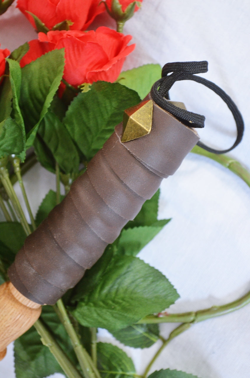 Thick Vicious Caning Tools - Inch and a half, hand made and waxed!