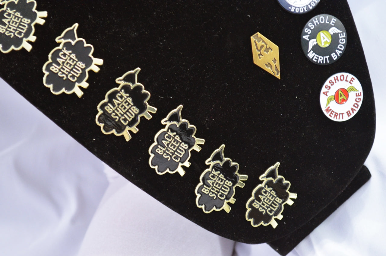 Vest Pins, Play Pins and Wicked Pins!